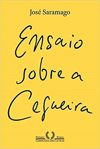 Capa de Blindness por José Saramago