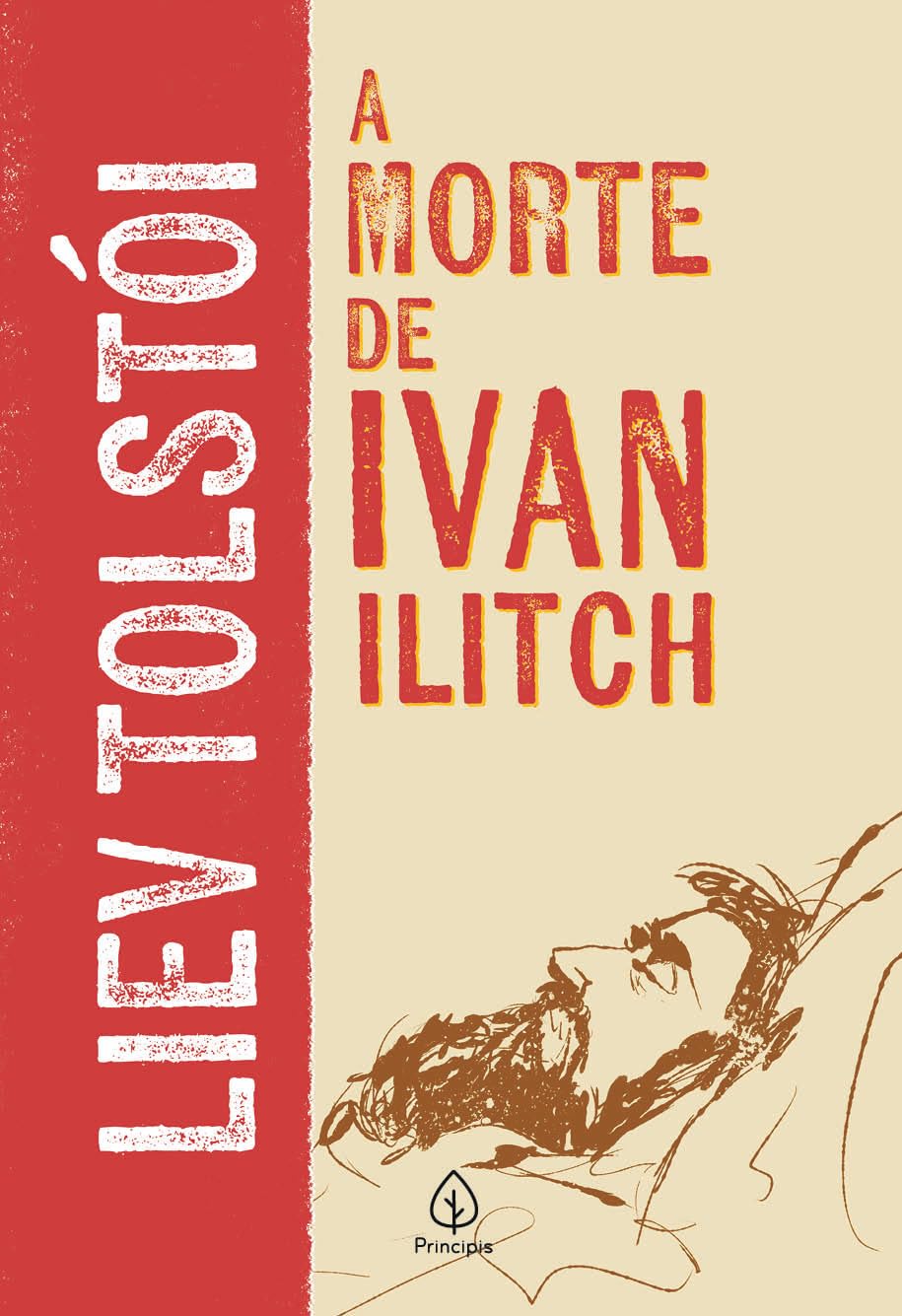 Capa de A morte de Ivan Ilitch por Liev Tolstói
