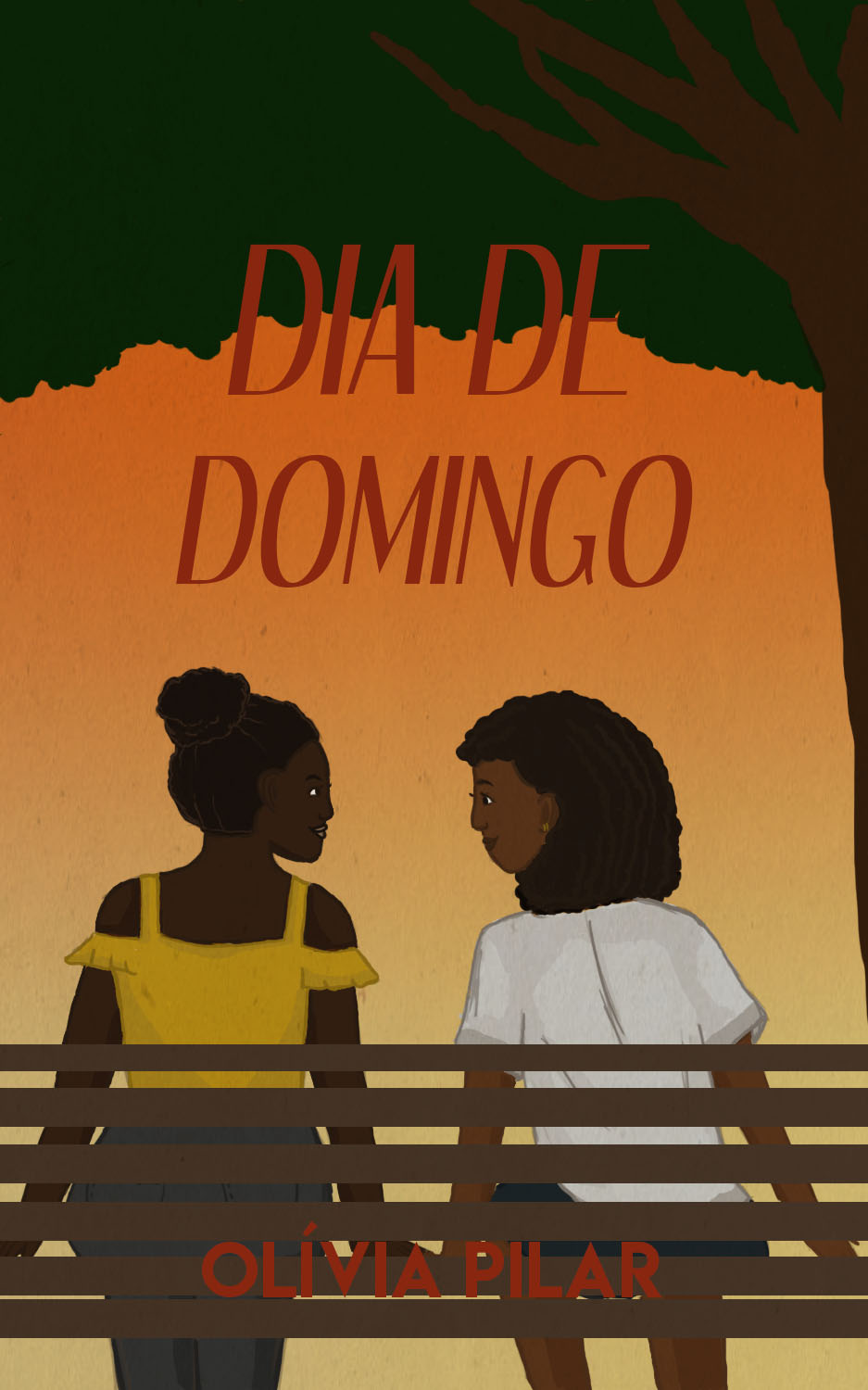 Capa de Dia de domingo por Olívia Pilar