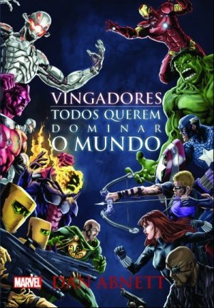 Capa de Marvel Titan Books por Dan Abnett