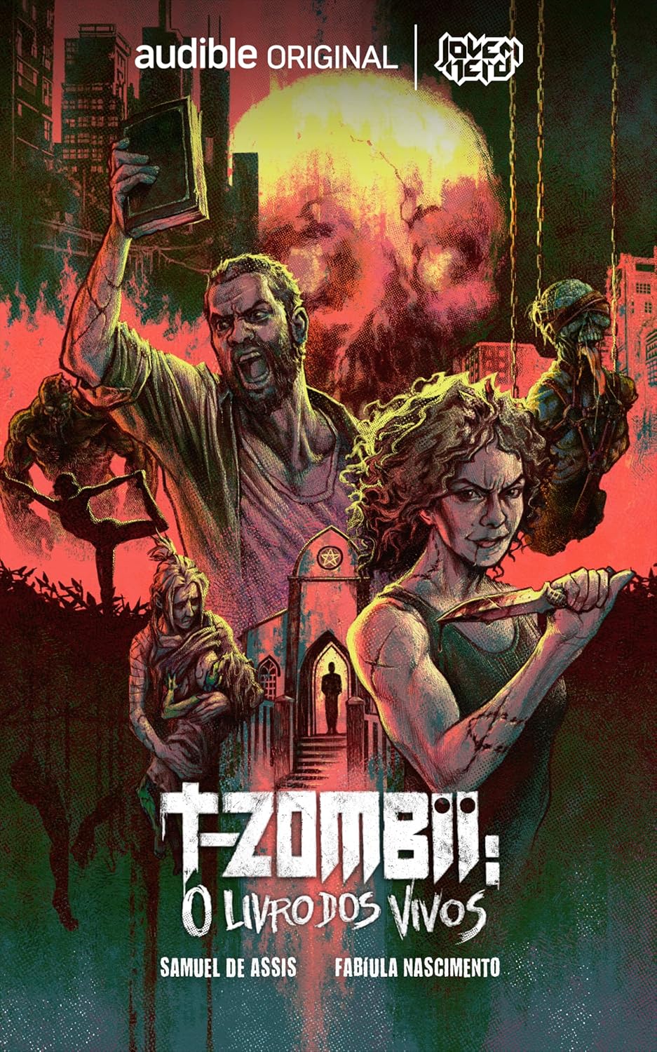 Capa de T-ZOMBII: O Livro dos Vivos por Fábio Yabu