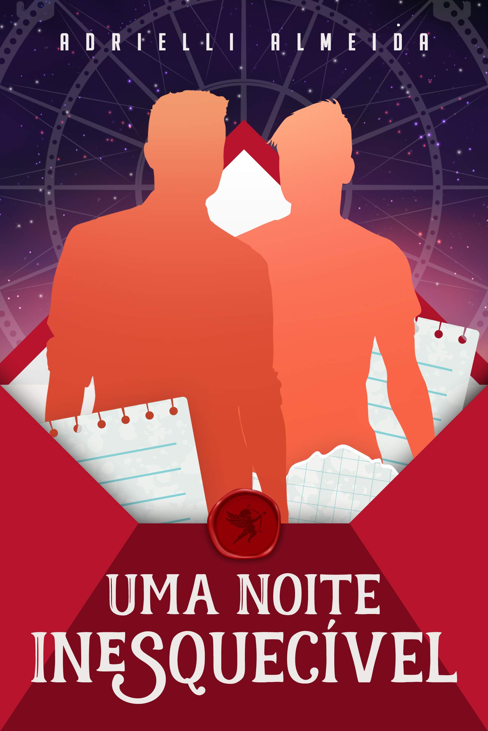 Capa de Uma noite inesquecível por Adrielli Almeida