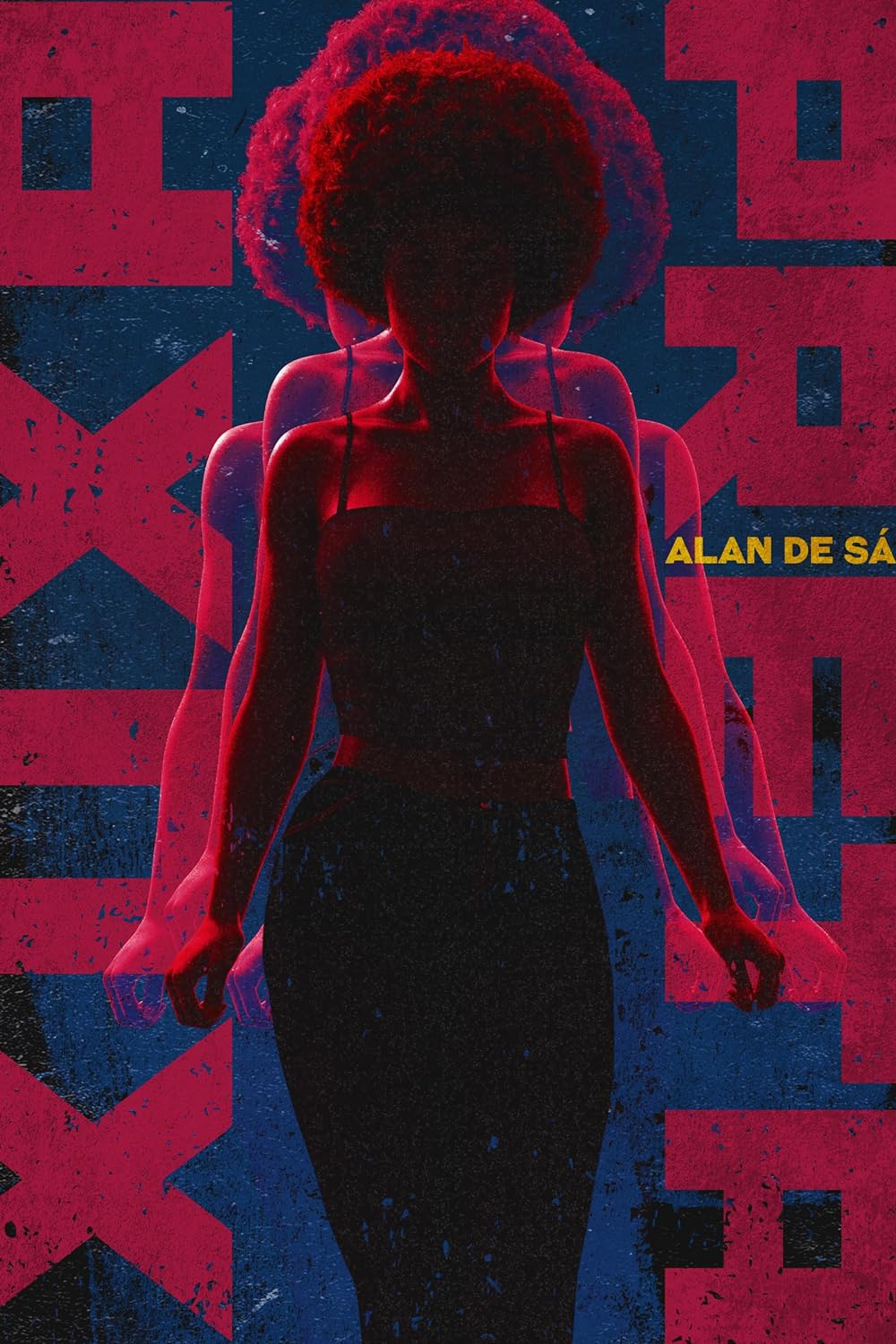 Capa de Xuxa Preta por Alan de Sá